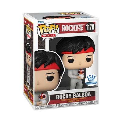 Funko Pop! ROCKY BALBOA WITH CHICKEN #1179 [*FUNKO SHOP EXCLUSIVE*]