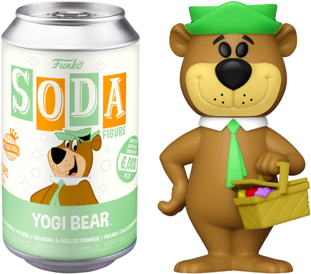 YOGI BEAR FUNKO SODA VINYL LIMITED EDITION