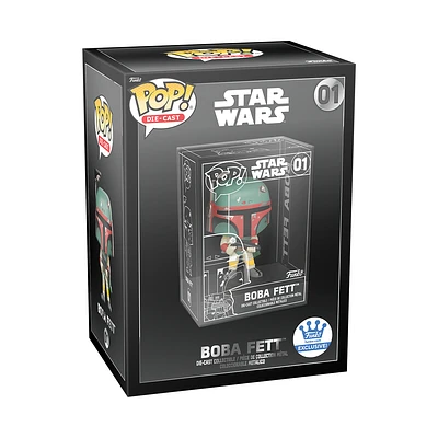FUNKO POP! STAR WARS Die Cast BOBA FETT #01 DIECAST *SEALED*