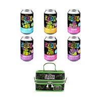 TEENAGE MUTANT NINJA TURTLES 6-PACK VINYL SODA WITH COOLER LIMITED EDITION