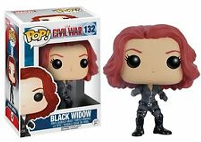Funko Pop! Marvel: Captain America Civil War: Black Widow #132