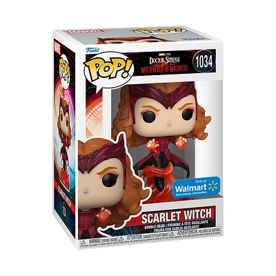 FUNKO POP! DOCTOR STRANGE 2 - SCARLET WITCH GLOW IN THE DARK [WALMART EXCLUSIVE] #1034