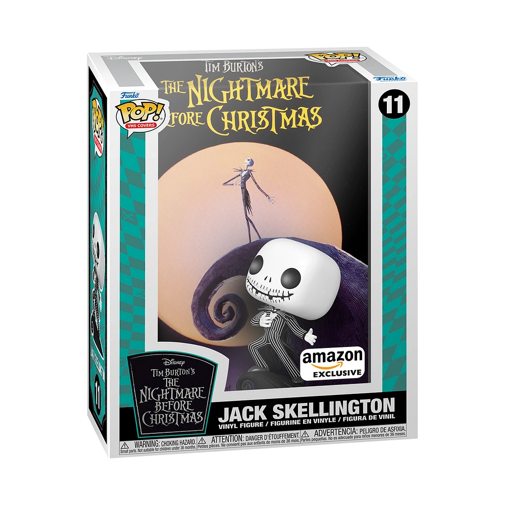 FUNKO POP! NIGHTMARE BEFORE CHRISTMAS VHS COVERS - JACK SKELLINGTON *AMAZON EXCLUSIVE* #11