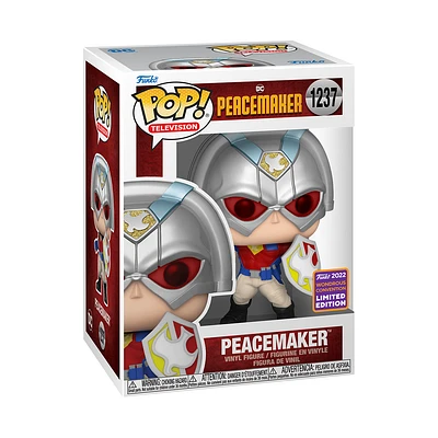 Funko Pop! DC HEROES PEACEMAKER WiTH SHIELD #1237 [WONDROUS SHARED CONVENTION]