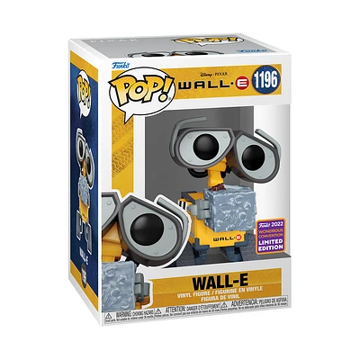 Funko POP! WALL-E WITH TRASH CUBE [WONDROUS SHARED CONVENTION] #1196