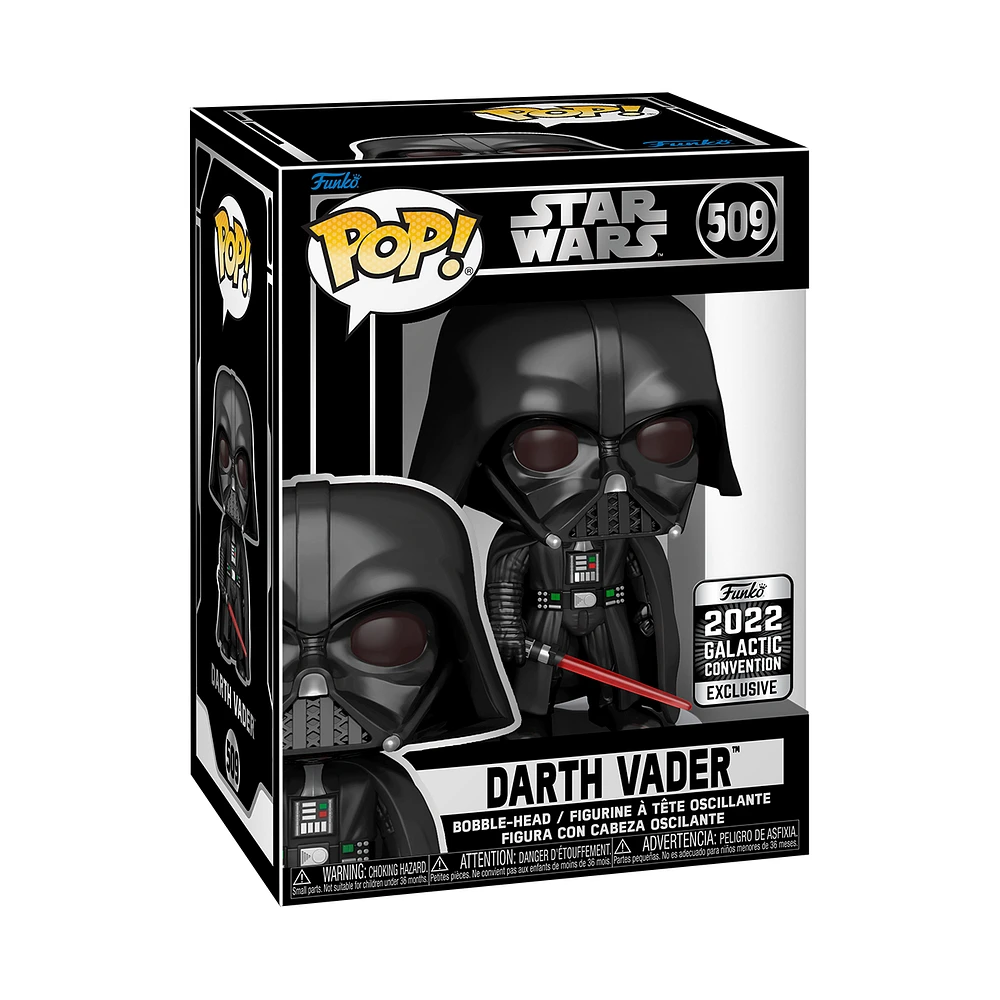 Funko Pop! STAR WARS 2022 GALACTIC CONVENTION DARTH VADER #509