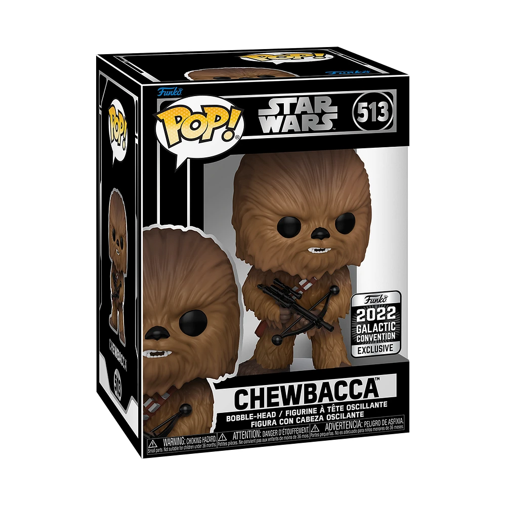 Funko Pop! STAR WARS 2022 GALACTIC CONVENTION CHEWBACCA #513
