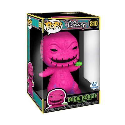 Funko Pop! DISNEY OOGIE BOOGIE BLACKLIGHT 10" [FUNKO SHOP EXCLUSIVE] #810