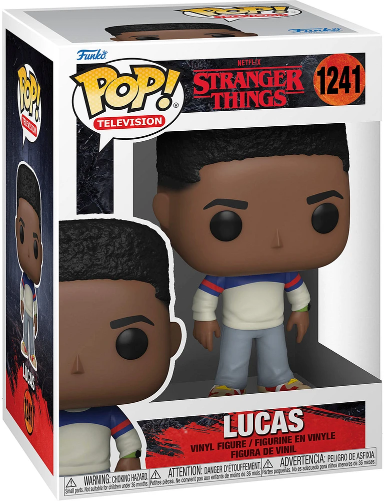 FUNKO POP! TV STRANGER THINGS - LUCAS SINCLAIR #1241