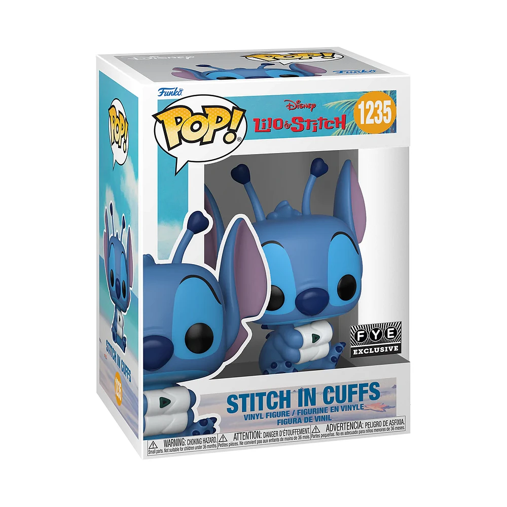FUNKO POP! DISNEY LILO & STITCH in CUFFS [FYE EXCLUSIVE] #1235