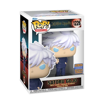 FUNKO POP! JUJUTSU KAISEN SATORU GOJO #1226 UNMASKED [2023 WONDROUS CON EXCLUSIVE]
