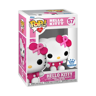 FUNKO POP! HELLO KITTY [FUNKO SHOP EXCLUSIVE] BREAST CANCER #57
