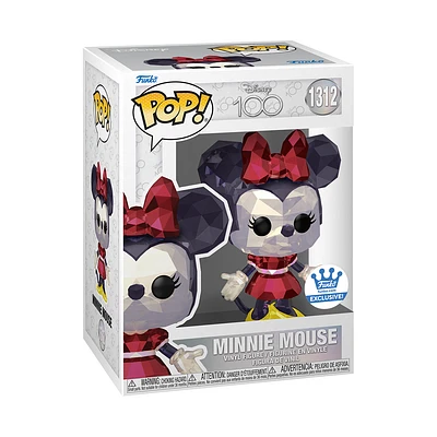 Funko Pop! Disney 100 MINNIE MOUSE FACET #1312 [FUNKO SHOP EXCLUSIVE]