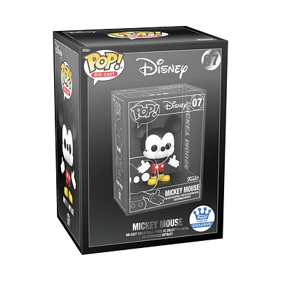 Funko Pop! DISNEY MICKEY MOUSE DIE-CAST DIECAST *SEALED* #07 [FUNKO SHOP EXCLUSIVE]
