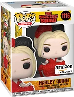 FUNKO POP! MOVIES: DC'S THE SUICIDE SQUAD - HARLEY QUINN [RED DRESS] **AMAZON EXCLUSIVE** #1116