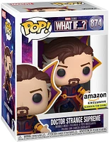 FUNKO POP! MARVEL: WHAT IF...? - DOCTOR STRANGE SUPREME [GITD] **AMAZON EXCLUSIVE** #874