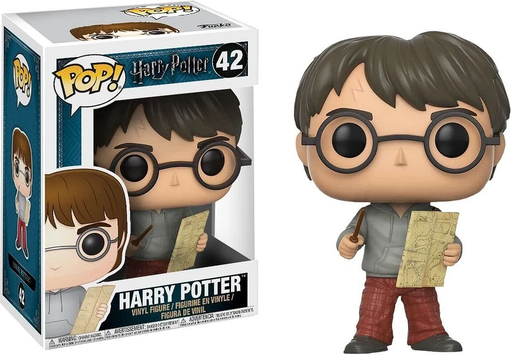 Pop! Harry Potter Vinyl Figure Harry Potter (with Marauders Map) #42