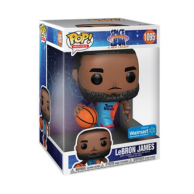 Funko Pop! JUMBO MOVIE SPACE JAM 2 NEW LEGACY LEBRON JAMES JUMBO 10" #1095