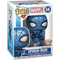 Funko Pop! MARVEL SPIDER-MAN METALLIC (MAKE-A-WISH) SE