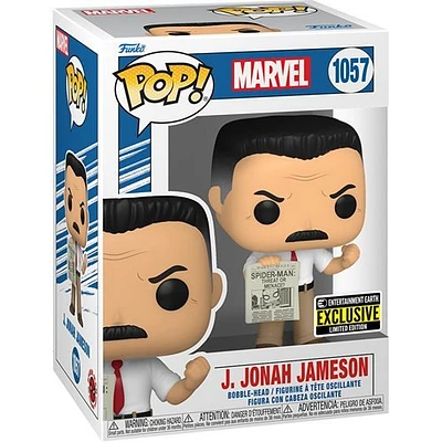 FUNKO POP! MARVEL SPIDER-MAN J JONAH JAMESON [EE EXCLUSIVE] #1057