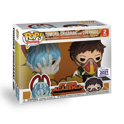 FUNKO POP! MY HERO ACADEMIA TOMURA SHIGARAKI & OVERHAUL FUNIMATION 2 PACK EXCLUSIVE