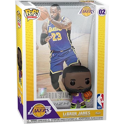 Funko Pop! Sports: NBA - LeBron James (Trading Card Panini Prizm Cover) #02