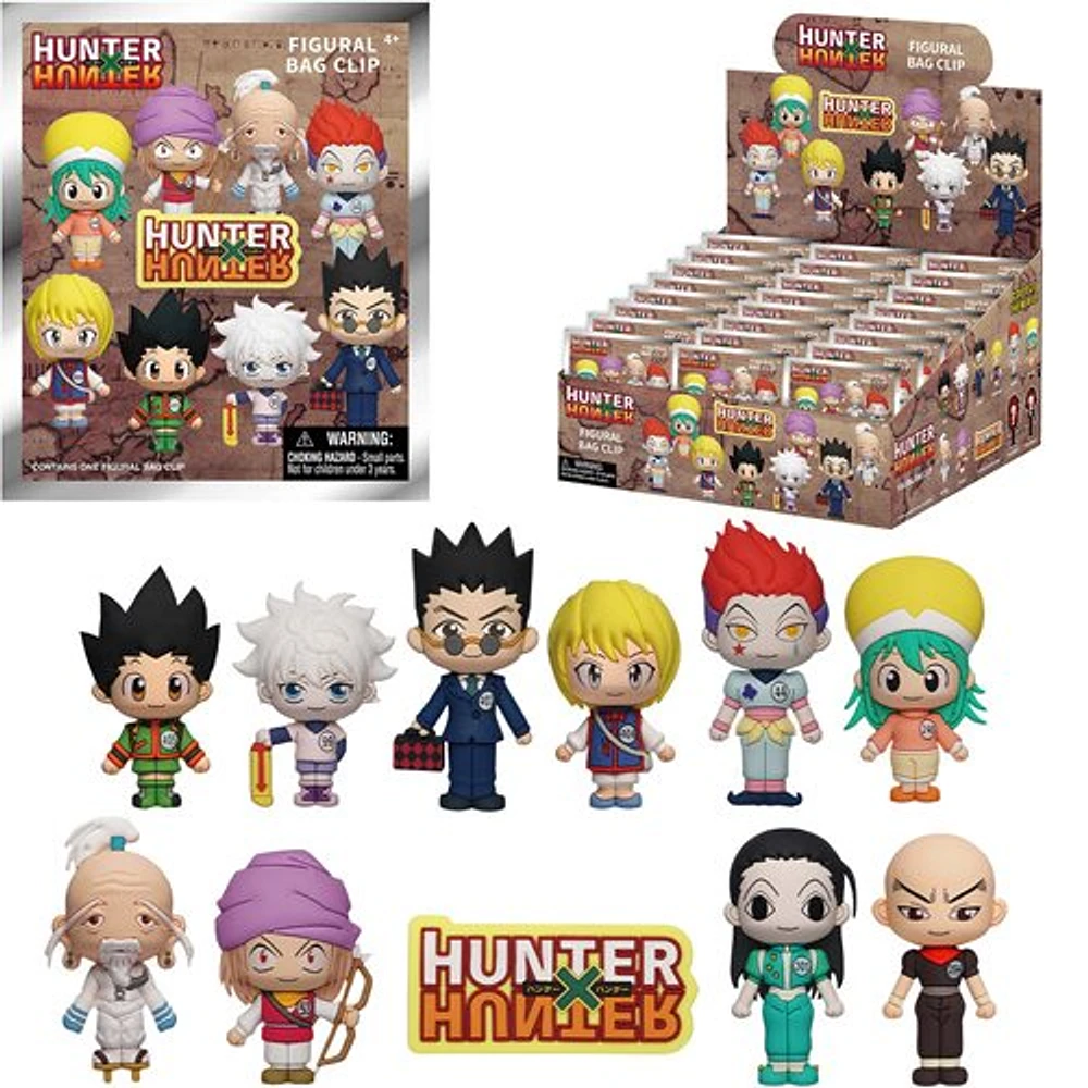 Hunter X Hunter 3D Foam Bag Clip