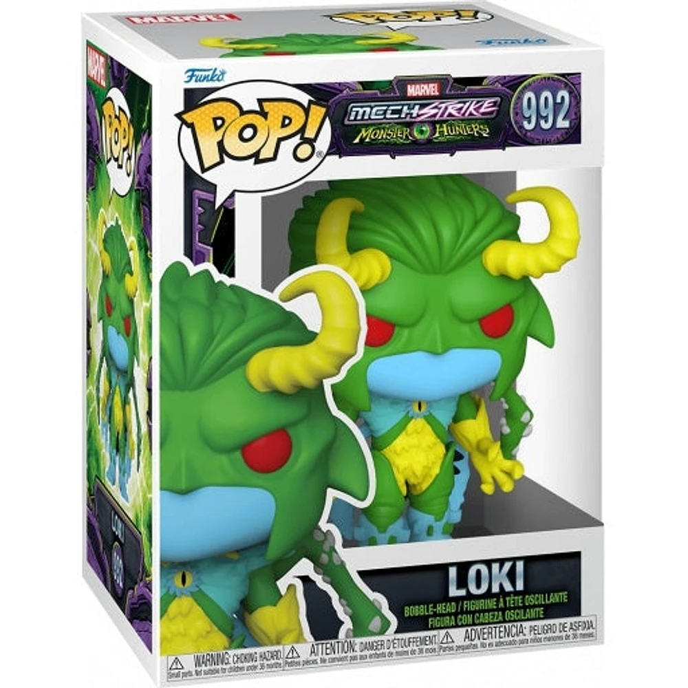 FUNKO POP! MARVEL MECHSTRIKE MONSTER HUNTERS - LOKI #992