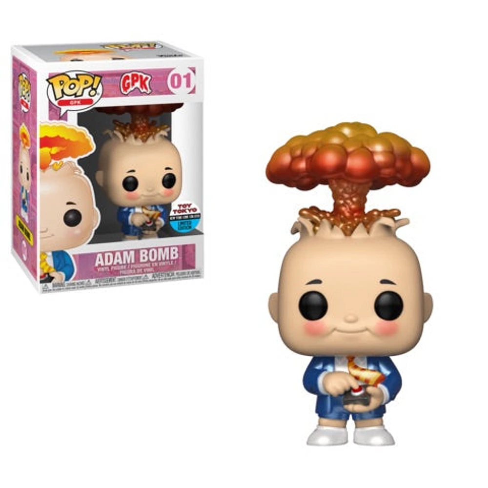 FUNKO POP! GPK [GARBAGE PAIL KIDS] - ADAM BOMB [METALLIC] **2018 NYCC / TOY TOKYO EXCLUSIVE** #01
