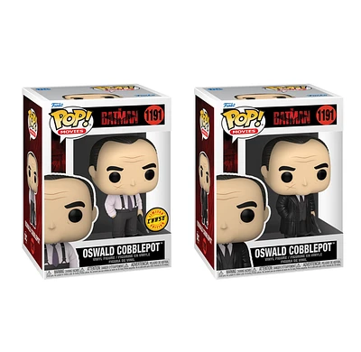 Funko Pop! DC Heroes: Batman - Oswald Cobblepot #1191 Common & Chase Combo
