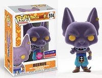 Funko Pop! Animation - Dragon Ball Super - Beerus FLOCKED *FUNIMATION EXCL* #514
