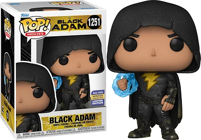 FUNKO POP! MOVIES [DC]: BLACK ADAM - BLACK ADAM **2022 WINTER CONVENTION EXCLUSIVE** #1251