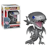 FUNKO POP! ANIMATION: YU-GI-OH - BLUE-EYES WHITE DRAGON [SILVER] **BOXLUNCH EXCLUSIVE** #389
