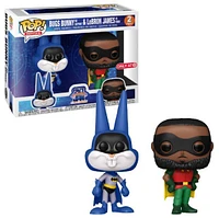FUNKO POP! MOVIES - SPACE JAM 2: A NEW LEGACY - BUGS BUNNY [AS BATMAN] & LEBRON JAMES [AS ROBIN] **TARGET EXCLUSIVE** (2 PACK)