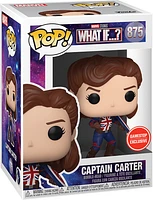 FUNKO POP! MARVEL: WHAT IF...? - CAPTAIN CARTER **EB GAMES / GAMESTOP EXCLUSIVE** #875