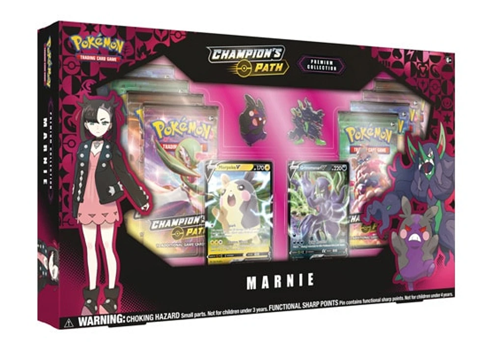 POKEMON TCG: CHAMPIONS PATH PREMIUM COLLECTION MARNIE