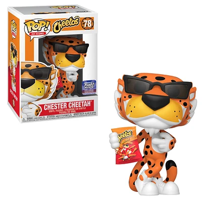 FUNKO POP! AD ICONS: CHEETOS - CHESTER CHEETAH [W/ CRUNCHY CHEETOS] **FUNKO SHOP HOLLYWOOD EXCLUSIVE** #78