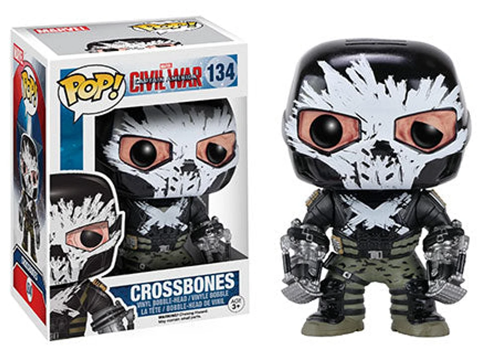 Funko Pop! Marvel: Captain America Civil War: Crossbones #134