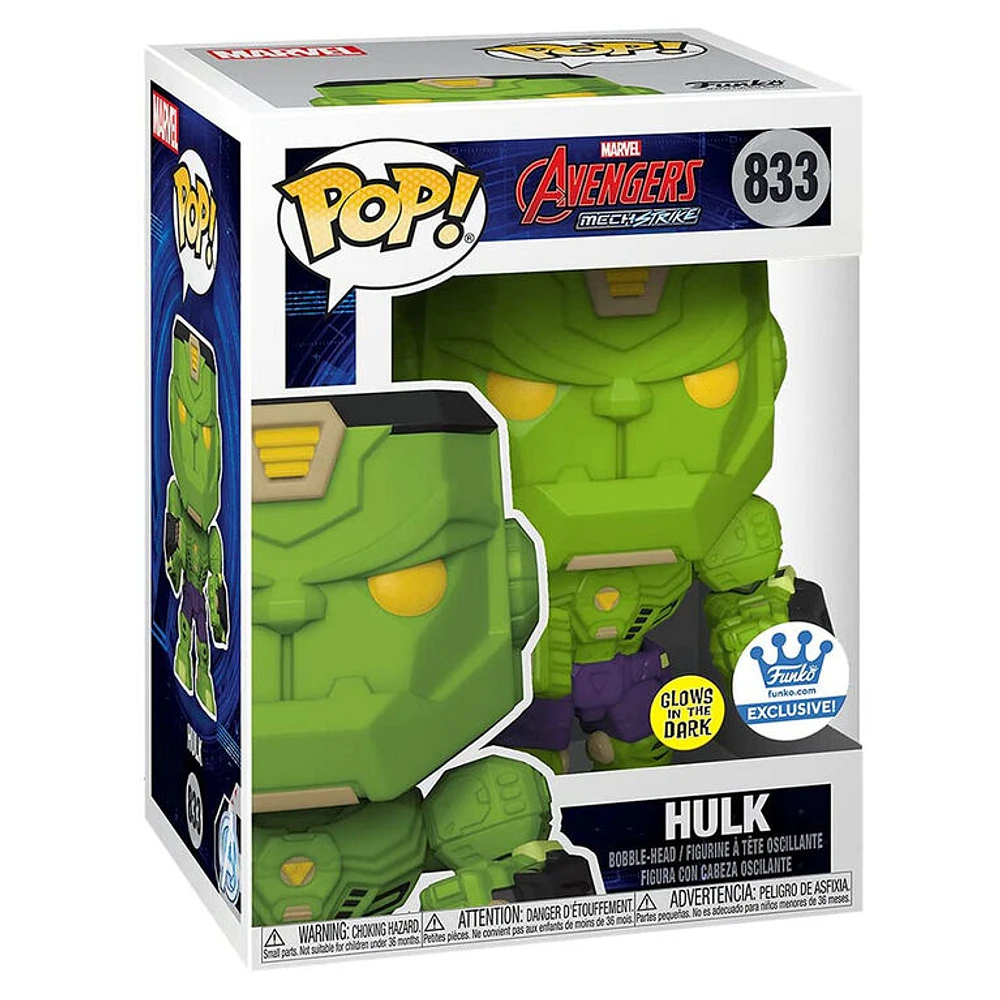 Funko Pop! MARVEL AVENGERS MECHSTRIKE HULK #833 FUNKO SHOP