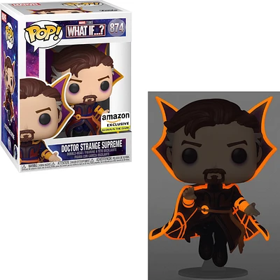 FUNKO POP! MARVEL: WHAT IF...? - DOCTOR STRANGE SUPREME [GITD] **AMAZON EXCLUSIVE** #874