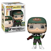 Funko Pop! Television: The Office - Dwight as Recyclops 2.0 SDCC Shared Sticker 2020