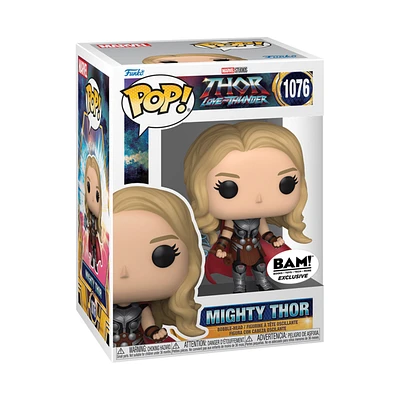 FUNKO POP! MARVEL THOR LOVE AND THUNDER - UNMASKED MIGHTY THOR JANE FOSTER [BAM EXCLUSIVE] #1076 *PREORDER*
