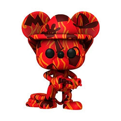 Funko Pop! DISNEY ARTIST SERIES MICKEY FIREFIGHTER SPECIAL EDITION
