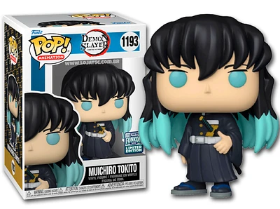FUNKO POP! ANIMATION: DEMON SLAYER - MUICHIRO TOKITO [2022 FUNKON SHARED CONVENTION EXCLUSIVE] #1193