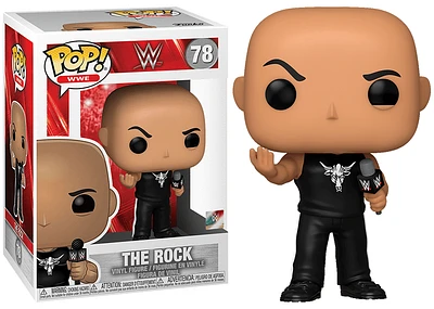FUNKO POP! WWE - THE ROCK [ON MICROPHONE] #78