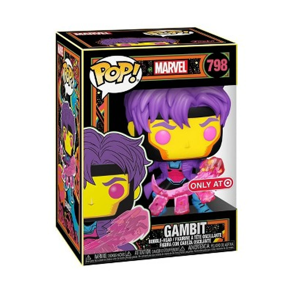 Funko Pop! MARVEL X-MEN CLASSIC GAMBIT Black Light #798