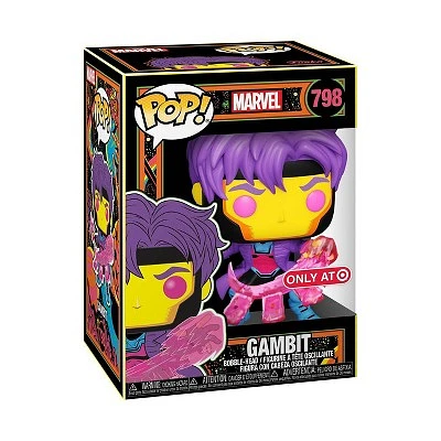 Funko Pop! MARVEL X-MEN CLASSIC GAMBIT Black Light #798