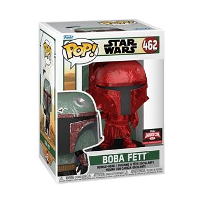 Funko Pop! Star Wars - Boba Fett (Red Chrome) #462 [TargetCon Exclusive]