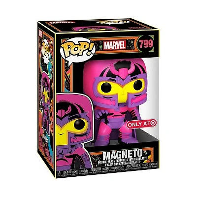 Funko Pop! Marvel: X-Men - Classic Magneto (Black Light) #799 [Exclusive]