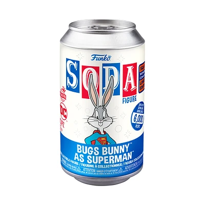 BUGS BUNNY AS SUPERMAN FUNKO SODA VINYL [WONDROUS CON EXCLUSIVE] [MYPOPS EXCLUSIVE]